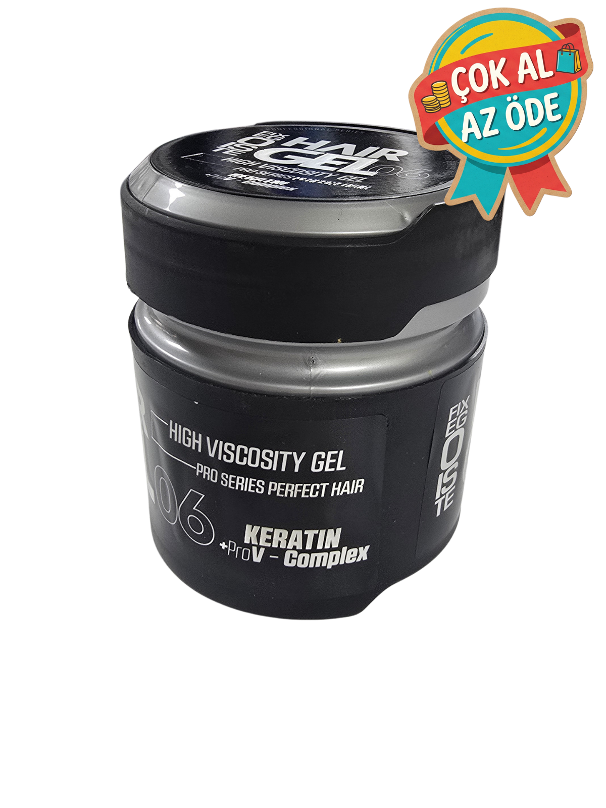 Fix Egoiste Hair Gel 06 High Viscosity Saç Jölesi 500 ml - Keratin & ProV Complex Yoğun Kıvamlı Şekillendirici