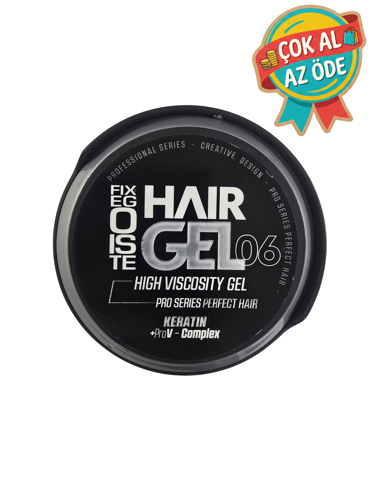 Fix Egoiste Hair Gel 06 High Viscosity Saç Jölesi 500 ml - Keratin & ProV Complex Yoğun Kıvamlı Şekillendirici