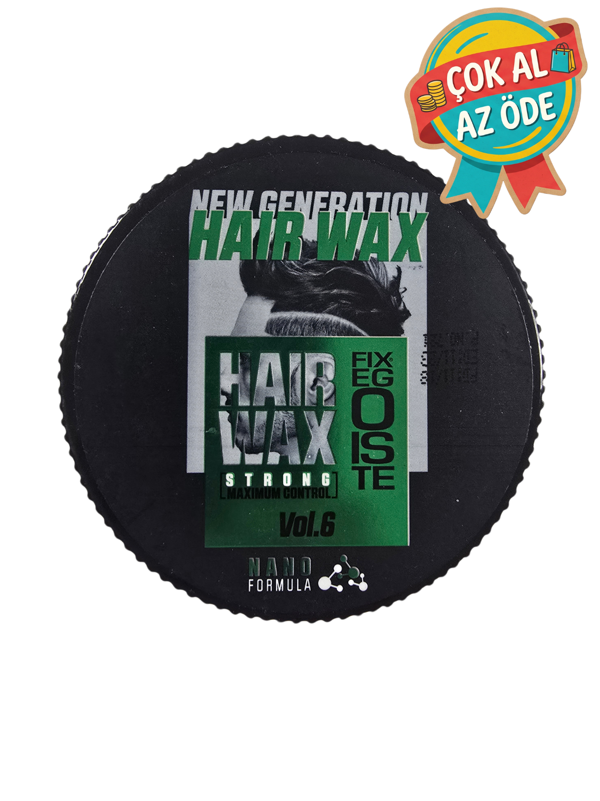 Fix Egoiste Hair Wax Vol.6 Strong Natural Effect Saç Vaksı 150 ml - Doğal Etki Güçlü Tutuş Wax