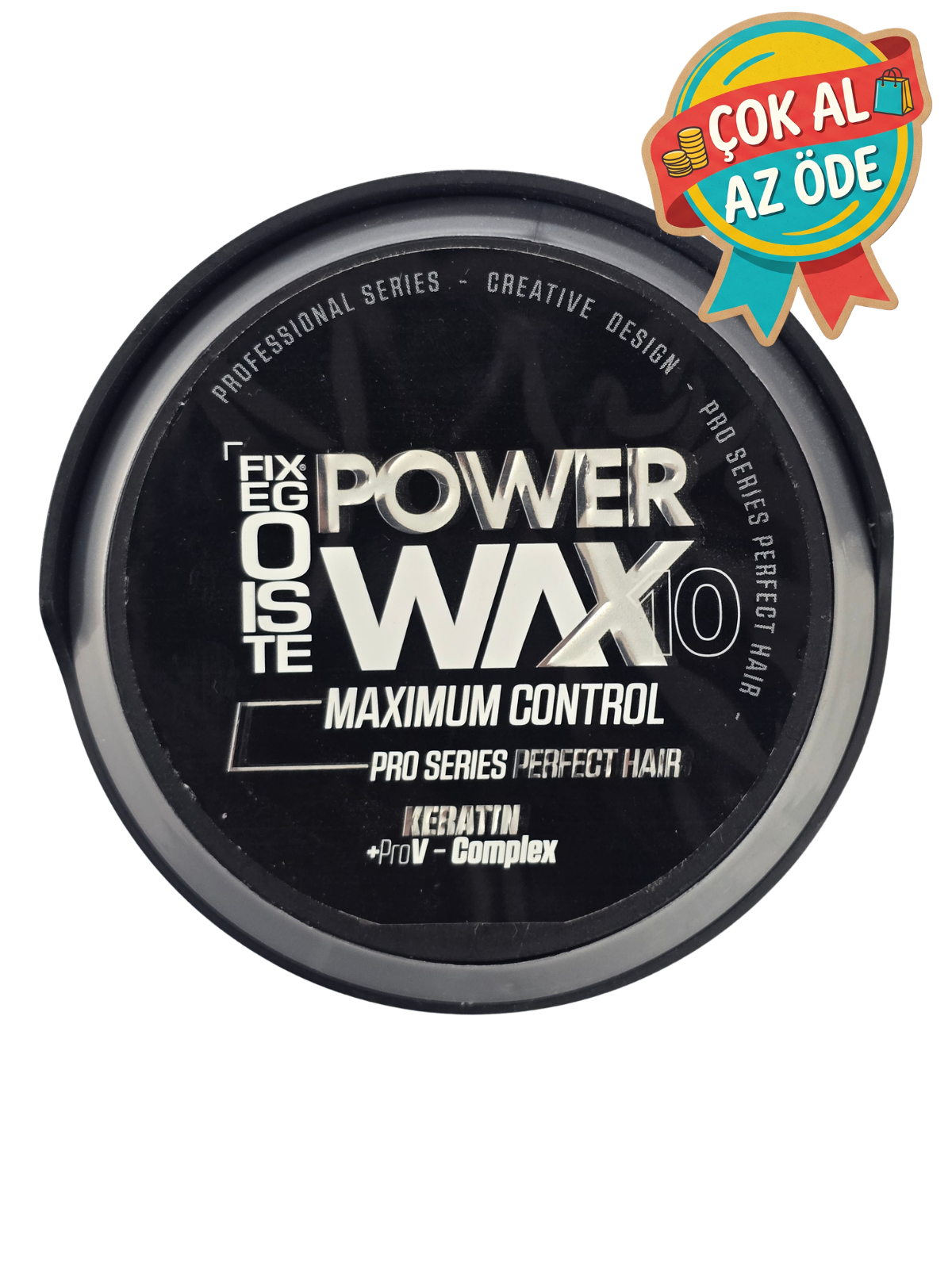Fix Egoiste Power Wax 10 Maximum Control Saç Vaksı 150 ml - Keratin & ProV Complex Maksimum Güçlü Tutuş Vaks