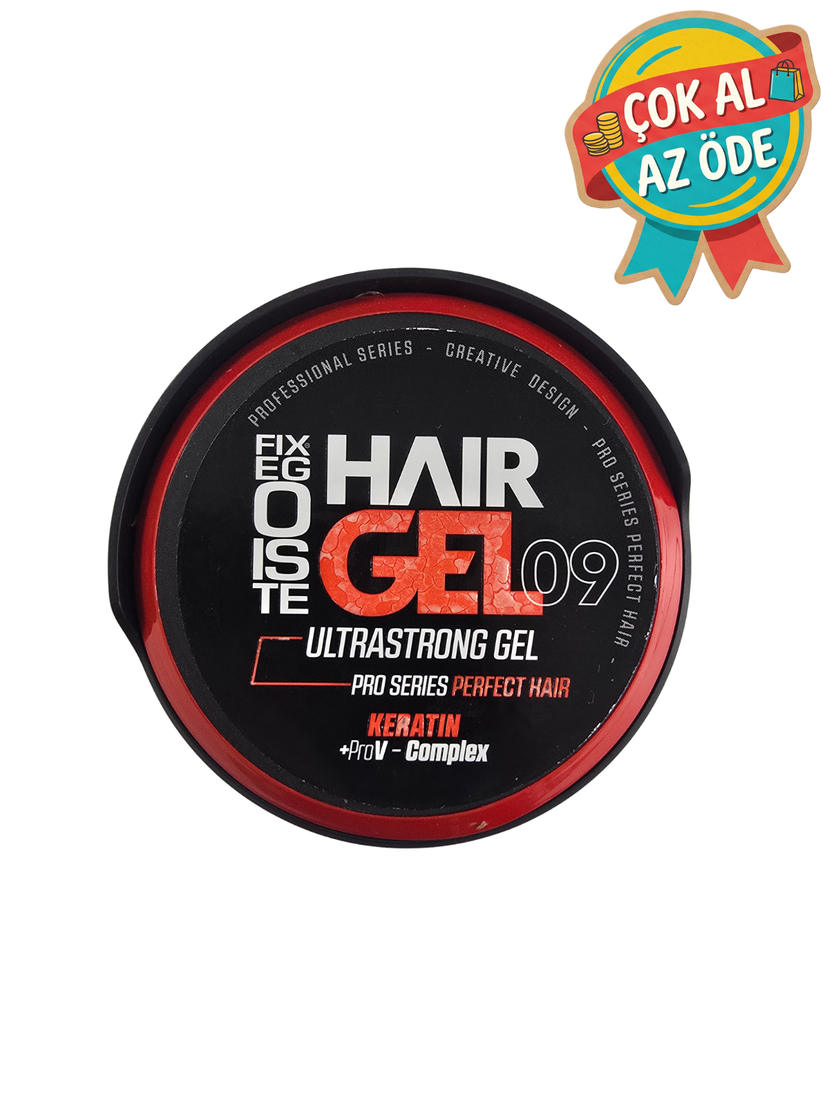 Fix Egoiste Hair Gel 09 Ultrastrong Saç Jölesi 500 ml - Keratin & ProV Complex Ekstra Güçlü Tutuş