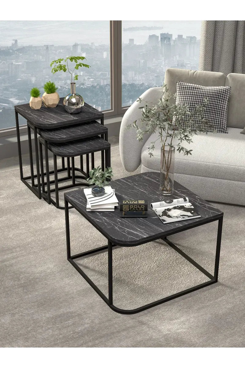 Orta Sehpa Ve Zigon Sehpa Damla Bendir