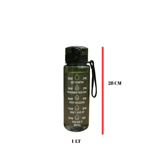 Suluk & Su Şişesi & Sporcu Matara Mor 1000 ml