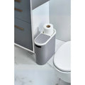 Gri Kapaklı WC Kağıtlıklı Çöp Kovası & Ofis Çöp Kovası 10 Lt