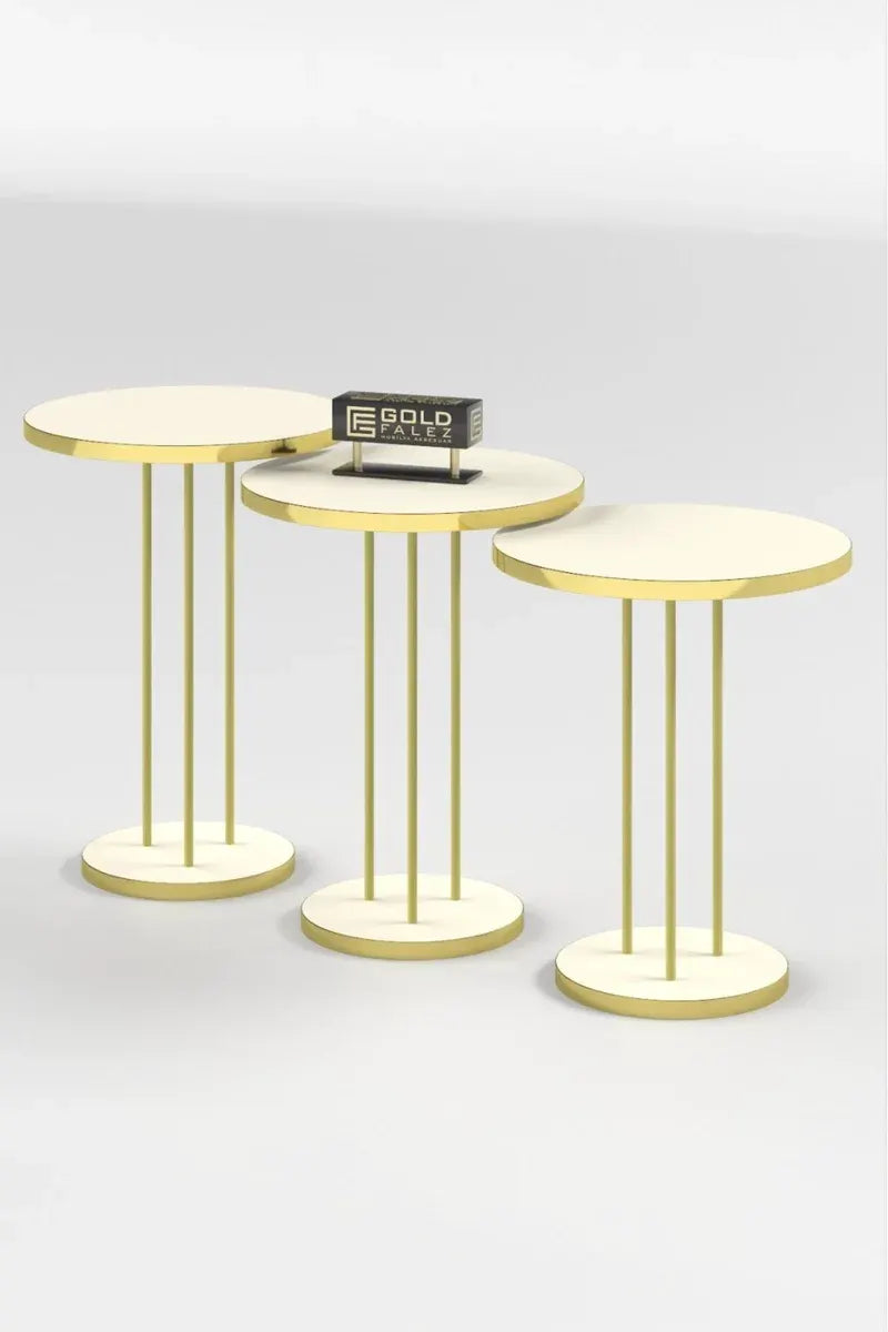 Zigon Sehpa Terra Gold Krem