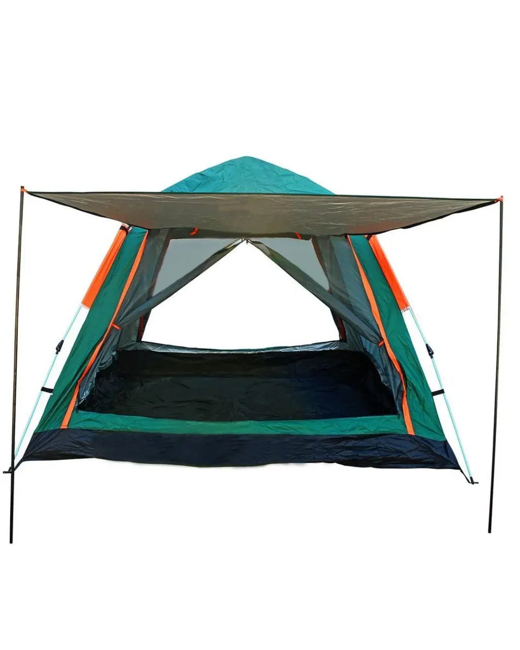 Otomatik Kamp Çadırı 240x210 cm Gölgelikli Kolay Kurulum Aile Çadırı