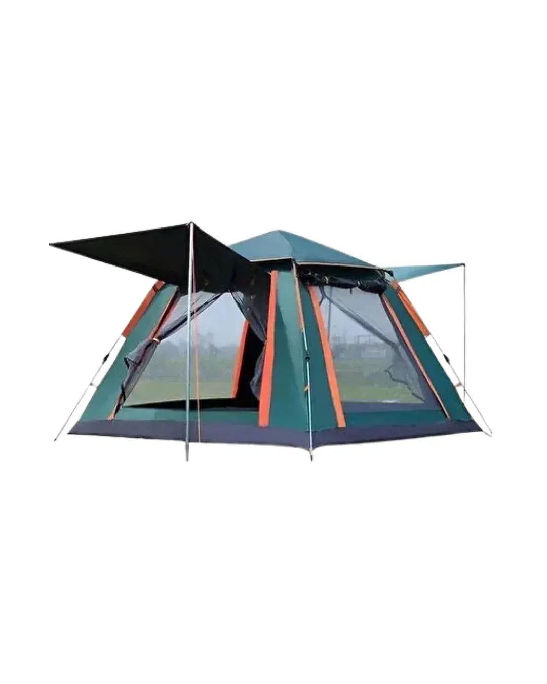 Büyük Boy Kamp Çadırı Güneşlikli 4 5 Kişilik Taşınabilir Outdoor Çadır